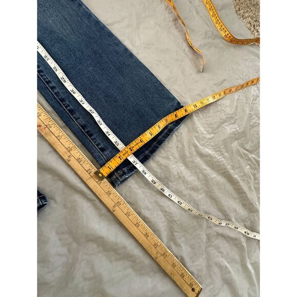 a.n.a. Womens High-Rise Flare Jeans 4P bootcut cotton zipper pockets denim - Picture 7 of 7